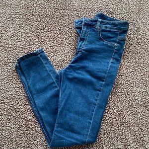 Ultra high rise skinny jeans from H&M
